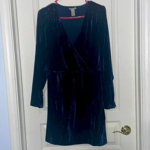 Navy blue dress